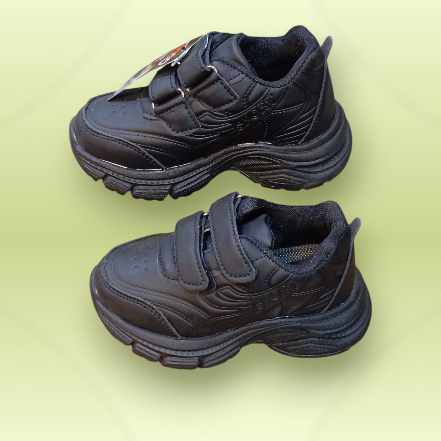 Kids School Shoes – Velcro Strap Imported