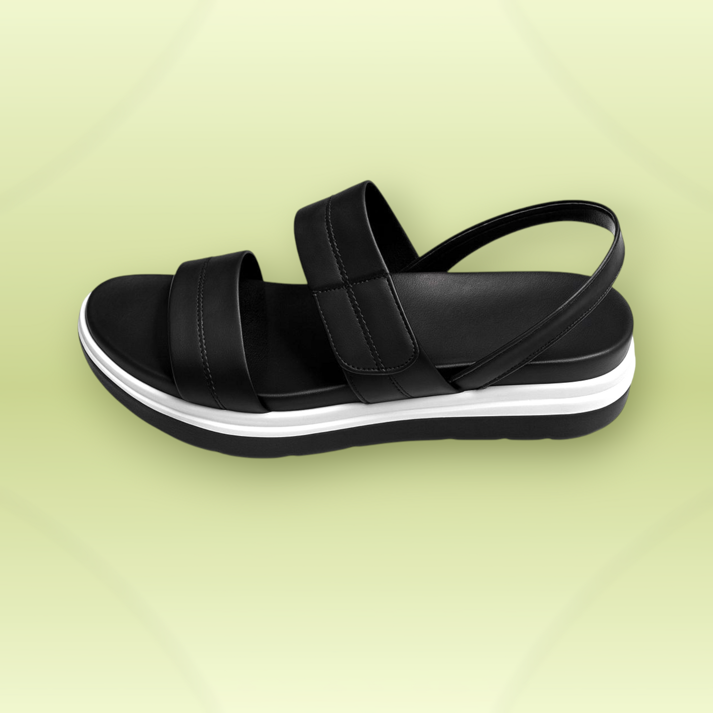 Double Strap Slingback Comfort Sandals