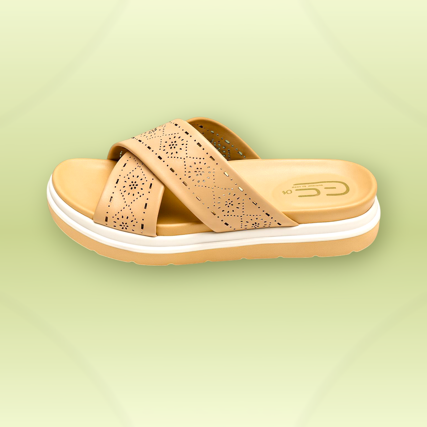 Comfort Cross-Strap Sandals