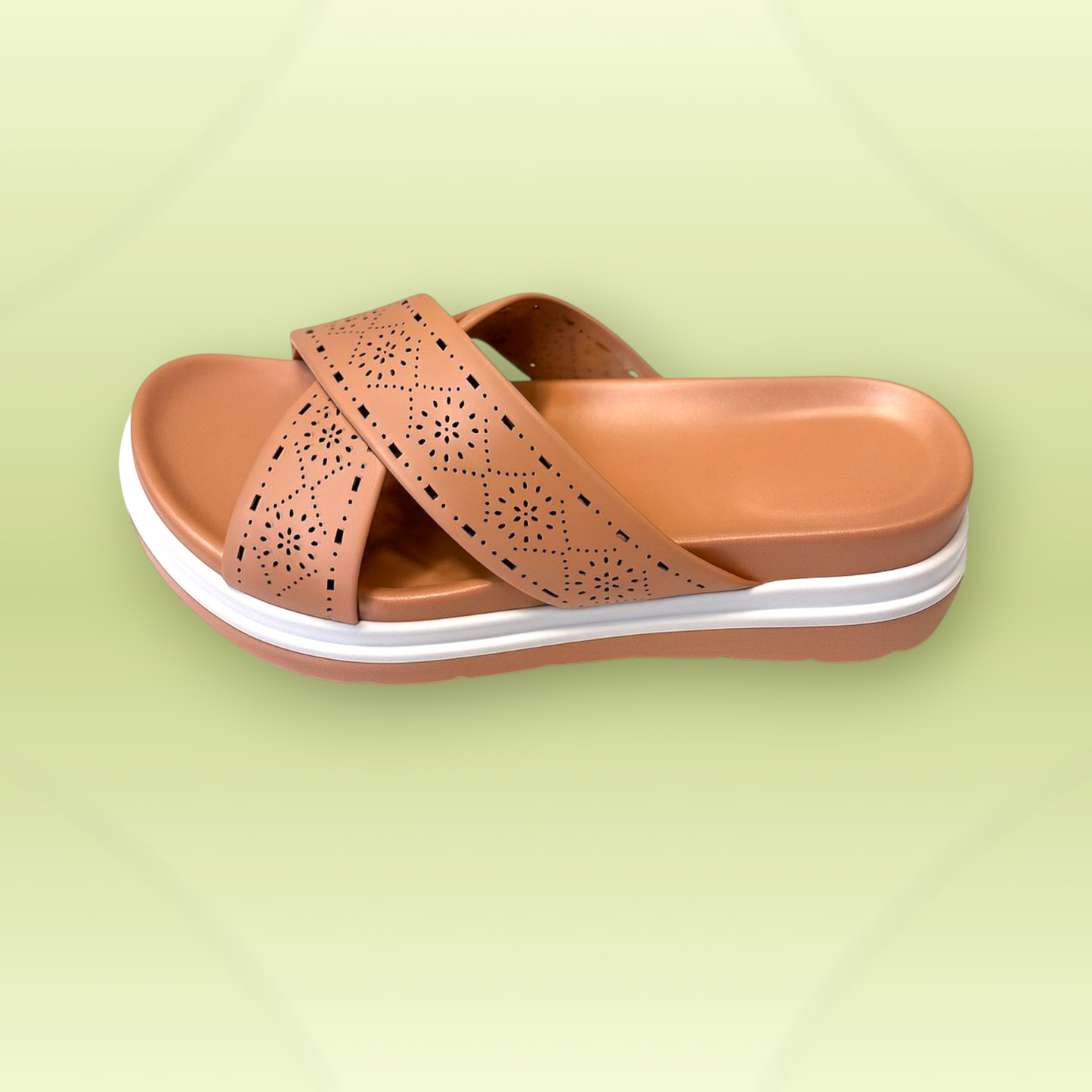 Comfort Cross-Strap Sandals