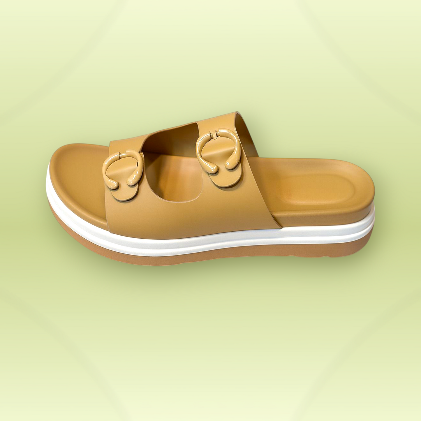 Double Buckle Comfort Sandals