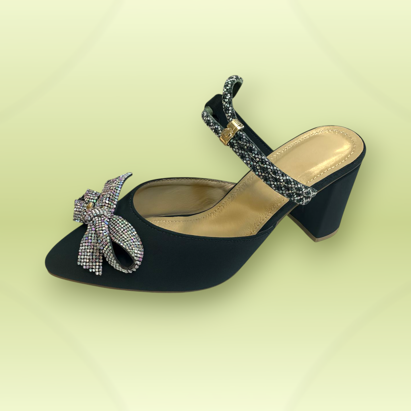 Bow Crystal Embellished