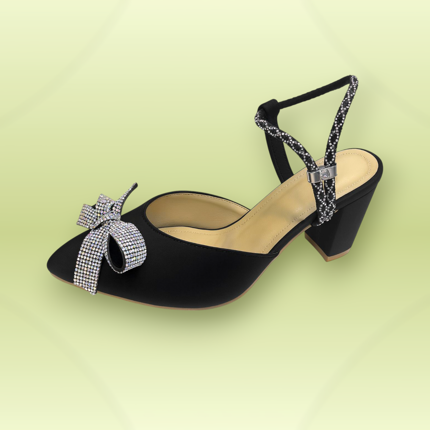 Bow Crystal Embellished