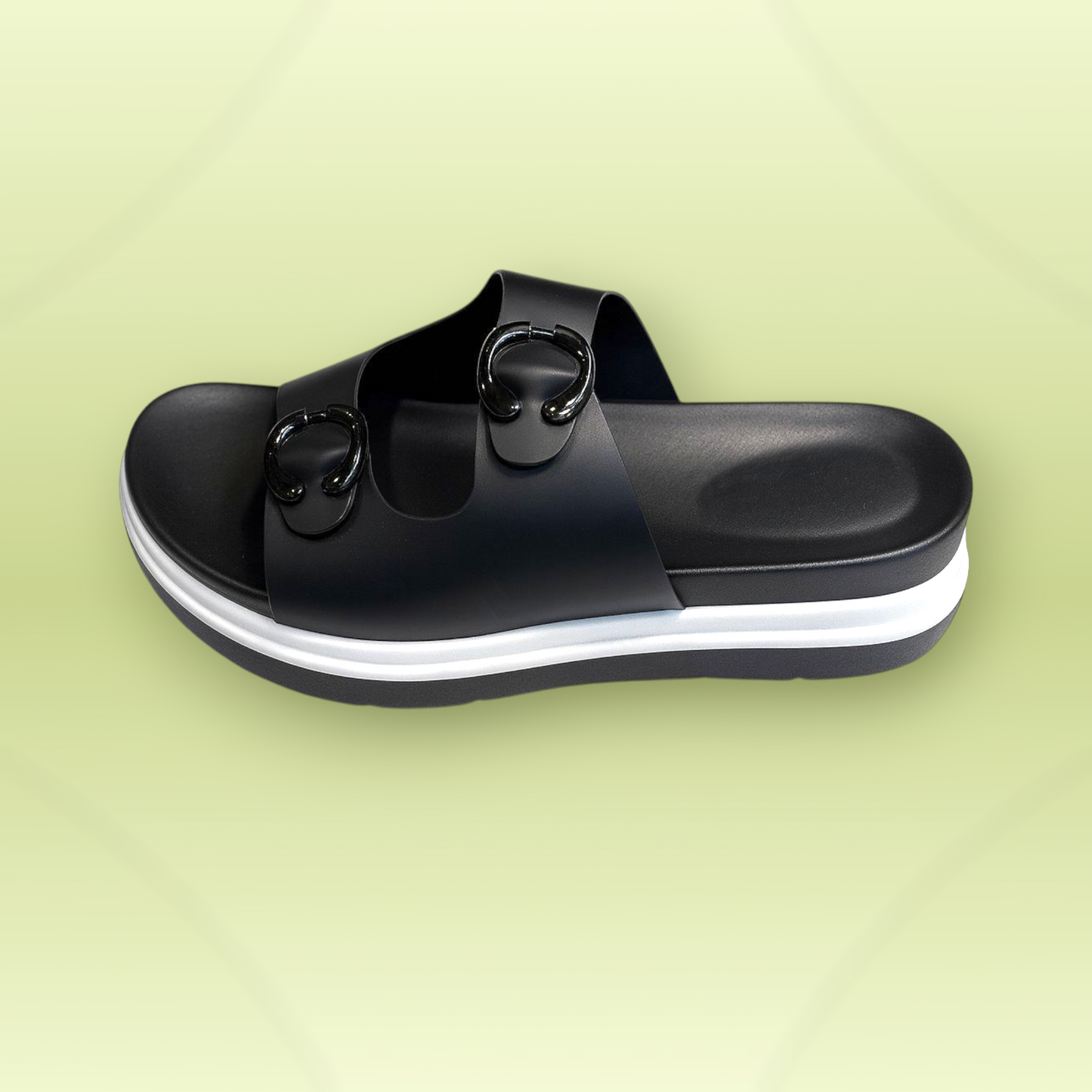 Double Buckle Comfort Sandals