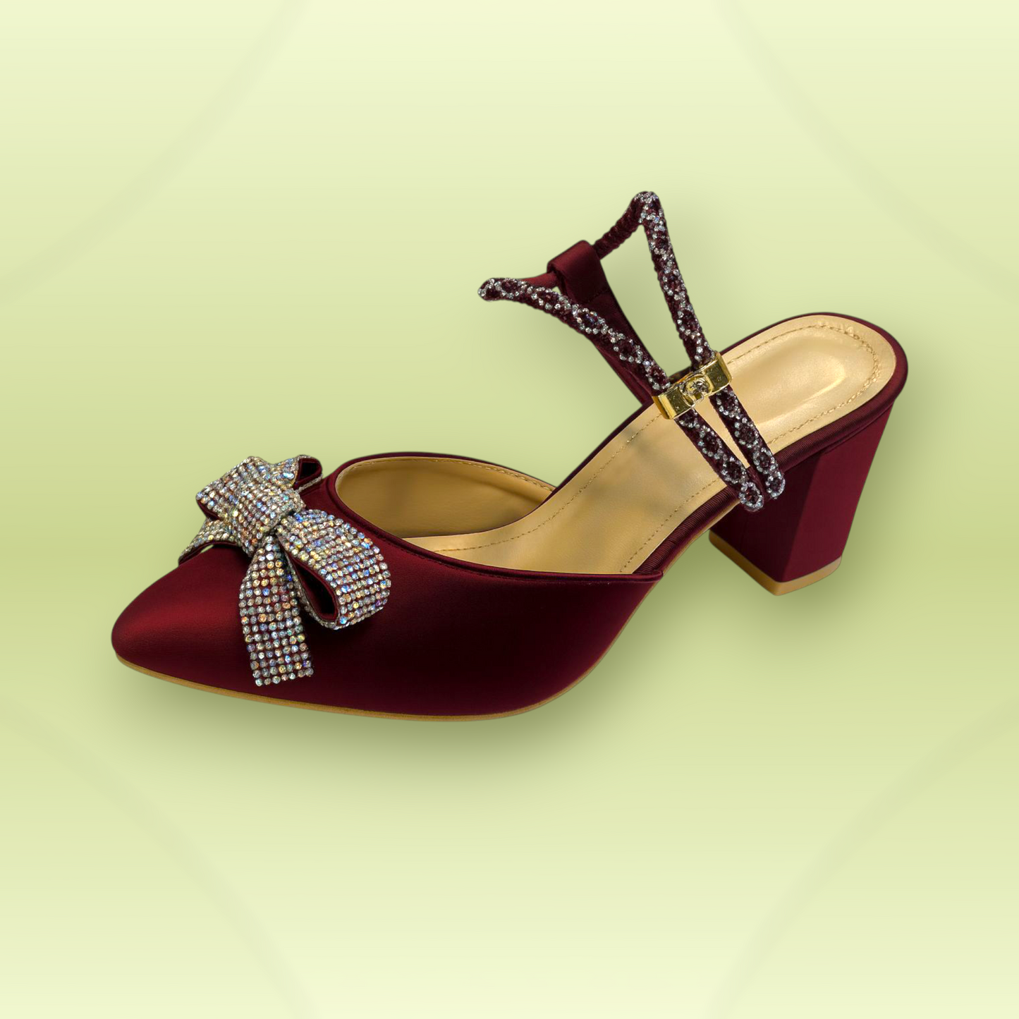 Bow Crystal Embellished