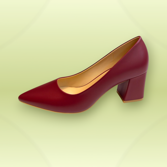 Mid High Block Heels