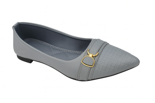 Elegant Grey Buckle
