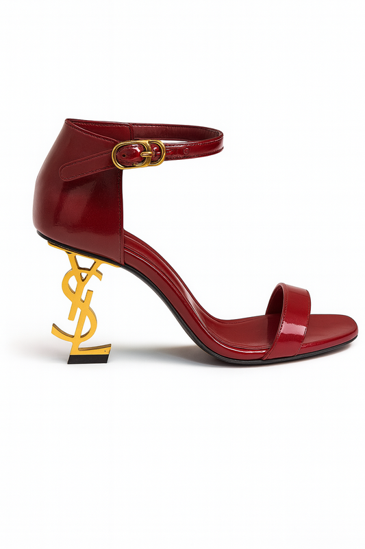 Luxe Red Statement Heels