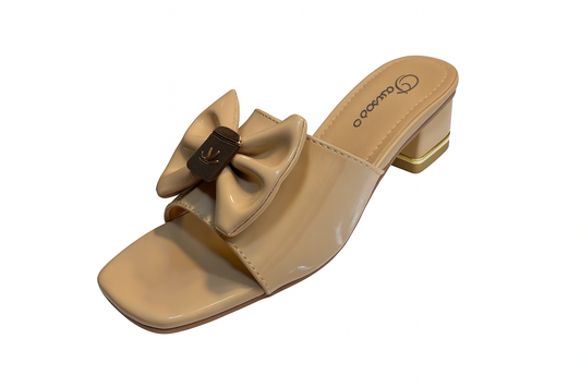 Nude Bow Accent