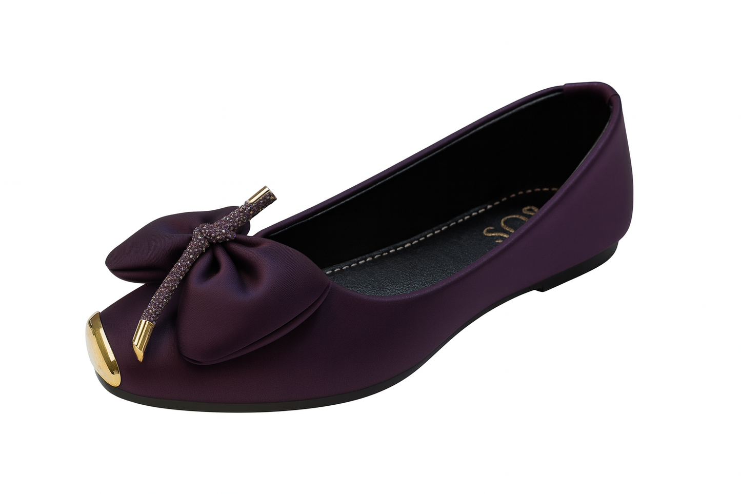 Plum Elegance Bow